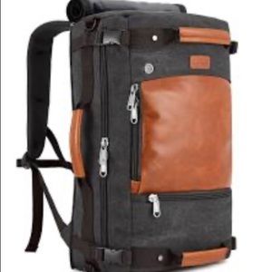 Plambag canvas travel duffel bag